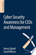 Book Cyber Security Awareness for CEOs and Management Cover