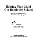 Helping Your Child Get Ready for School