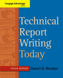 Technical Report Writing Today Book