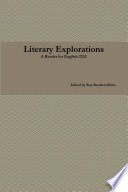 Literary Explorations  A Reader for English 2333 Book