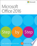 Microsoft Office 2016 Step by Step Book