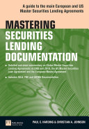 Mastering Securities Lending Documentation