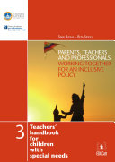 Parents, teachers and professionals working together for an inclusive policy