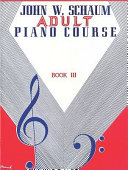 Adult Piano Course  Bk 3