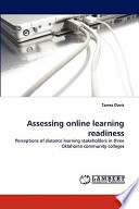 Assessing Online Learning Readiness