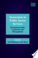 Innovation in Public Sector Services Book