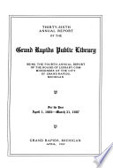 Annual Report of the Public Library