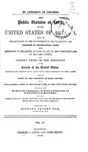 Public Statutes at Large of the United States of America