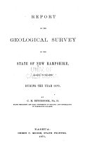 Report of the Geological Survey of the State of New Hampshire