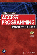 Microsoft Access Programming Pocket Primer