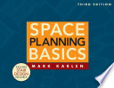 Space Planning Basics Book