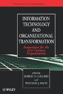Information Technology and Organizational Transformation Book