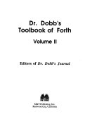 Dr. Dobb's Toolbook of Forth