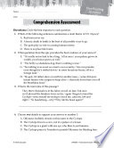 The Odyssey Comprehension Assessment Book