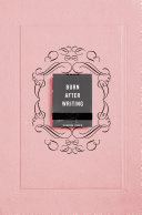 Burn After Writing Pink 