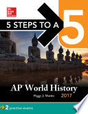 Book 5 Steps to a 5 AP World History 2017 Cover