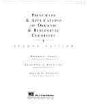 Principles   Applications of Organic   Biological Chemistry