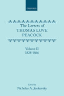 Thomas Love Peacock Books, Thomas Love Peacock poetry book