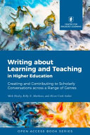Writing about Learning and Teaching in Higher Education Book