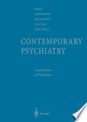 Contemporary Psychiatry Book