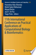 11th International Conference on Practical Applications of Computational Biology   Bioinformatics Book
