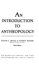 An Introduction to Anthropology Book