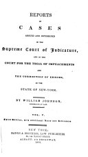 Reports of Cases Argued and Determined in the Supreme Court of the State of New York  Johnson v 1 20