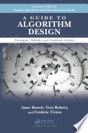 A Guide to Algorithm Design Book