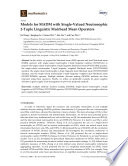 Models for MADM with Single-Valued Neutrosophic 2-Tuple Linguistic Muirhead Mean Operators