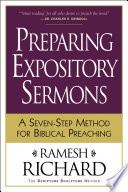 Preparing Expository Sermons Book PDF