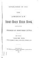 The American Short-horn Herd Book ...