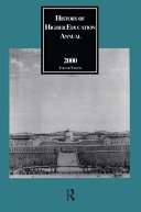 History of Higher Education Annual 2000 [Pdf/ePub] eBook