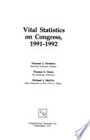 Vital Statistics on Congress, 1991-1992