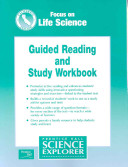 Prentice Hall Science Explorer Focus on Life Science   California Edition  Guided Reading and Study Workbook Book