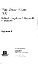 Who Owns Whom: United Kingdom and Republic of Ireland