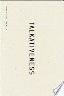 Talkativeness Book