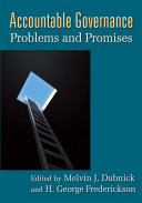 Accountable Governance  Problems and Promises