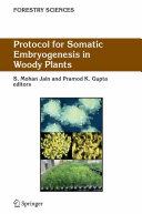 Read Pdf Protocol for Somatic Embryogenesis in Woody Plants