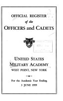 Official Register of Officers and Cadets