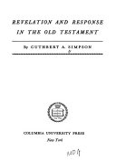 Revelation And Response In The Old Testament