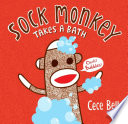 Sock Monkey Takes a Bath