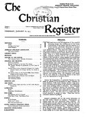 Christian Register and Boston Observer