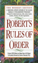 Robert s Rules of Order