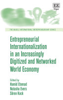 Entrepreneurial Internationalization in an Increasingly Digitized and Networked World Economy