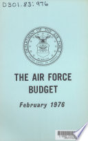 The Air Force Budget