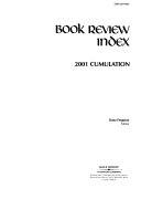 Book Review Index 2001 Cumulation
