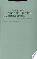 Estudios sobre el estado de derecho y la democracia