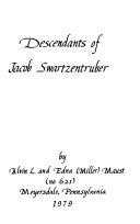 Descendants of Jacob Swartzentruber