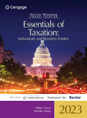 South Western Federal Taxation 2023  Essentials of Taxation  Individuals and Business Entities