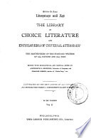 The Library of Choice Literature and Encyclopedia of Universal Authorship